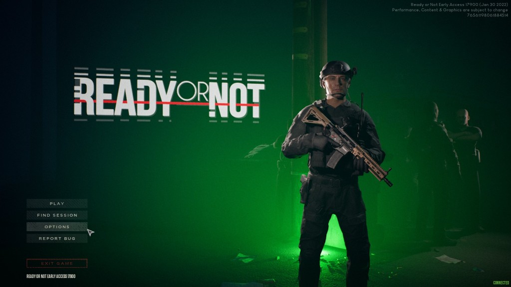 Ready or Not is a tactical FPS developed and published by Void Interactive.