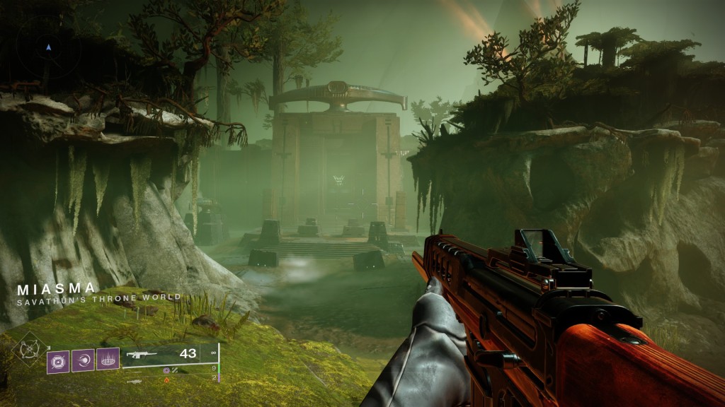 The Miasma is the first spawning point in Preservation.